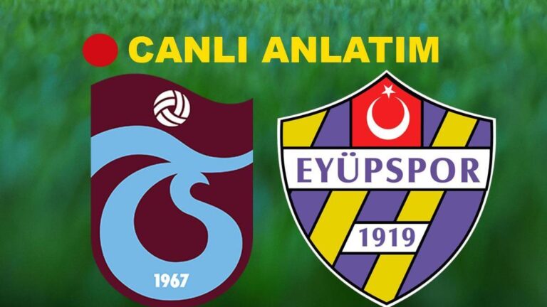 Trabzonspor – Eyesport Bein Sports 1 Live | Fırtına sahada Eyupport’a karşı