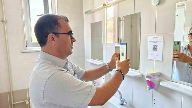 Dijital temizlik dönemi, AYDIN ​​3'teki hastanelerde QR kodu ile başladı