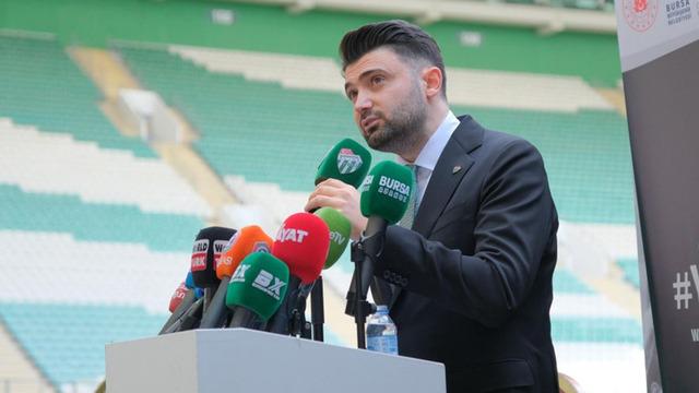 Bursaspor borç yükünden kurtuldu: Ali Ay, 700 milyon TL’den vazgeçti