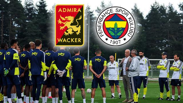 Fenerbahçe-Admira Wacker hazırlık maçı ne zaman saat kaçta hangi kanalda?